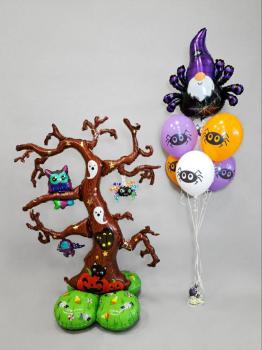 Сет Гном паук фиолетовый и Дерево HWN 8 шт Сет Гном паук фиолетовый и Дерево HWN 8 шт