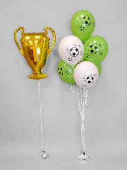 Сет из воздушных шаров Футбол 8 шт