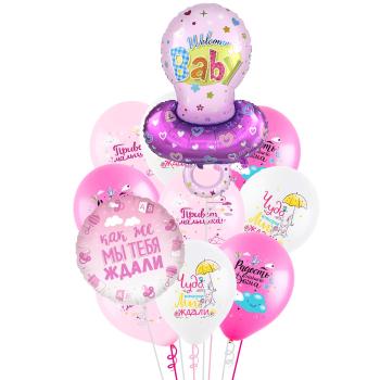 Букет Привет малышка! Соска 11 шт