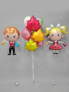 Сет из воздушных шаров 1 Сентября! День знаний! 11 шт