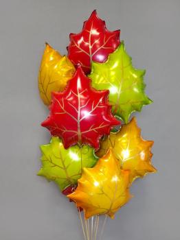 Букет Кленовые листья 9 шт