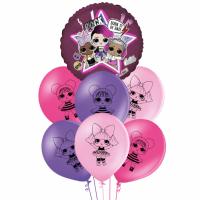 Букет Куклы Лол Диско 7 шт