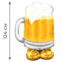 Фигура Кружка пива надутая воздухом 1 шт