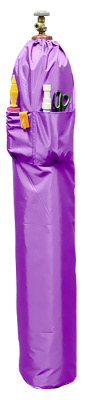Чехол сиреневый для баллона 40 литров с карманами Чехол сиреневый для баллона 40 литров с карманами