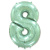 Шар Цифра 8 мята пастель 102 см (FM) Шар Цифра 8 мята пастель 102 см (FM)