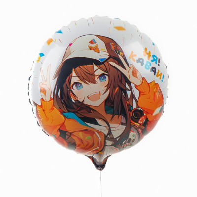 Шар Круг фольга 18" Аниме Каваи