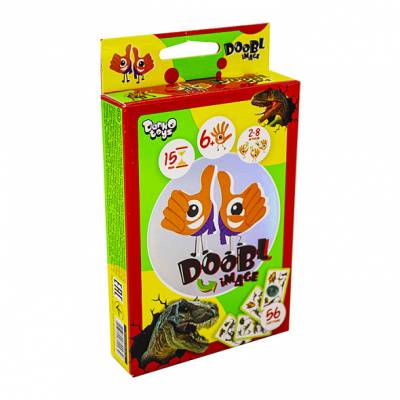 Игра карточная Динозавры 1 шт 6+