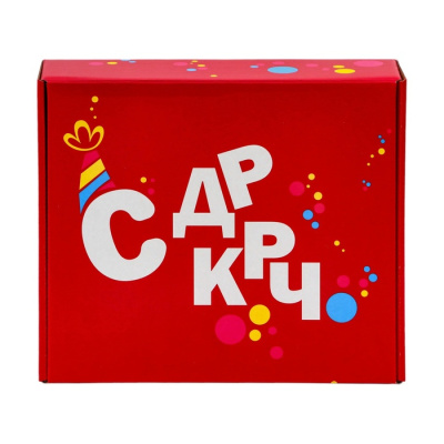 Коробка складная С ДР крч 27*31,5*9 см 1 шт Коробка складная С ДР крч 27*31,5*9 см 1 шт