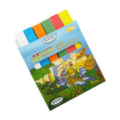 Мелки для рисования Кораблик и Жар Птица 6 шт Мелки для рисования Кораблик и Жар Птица 6 шт