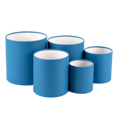 Коробка Тубус индиго без крышки 10*10 см 1 шт