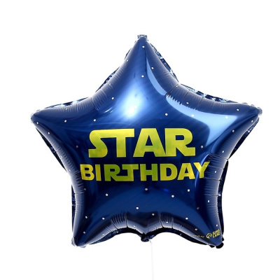 Шар Звезда фольга 18" Стар