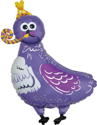 Шар фольга Фигура Голубь в колпачке 102 см (FL) Шар фольга Фигура Голубь в колпачке 102 см (FL)