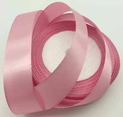Лента атласная 25мм*23м пудрово-розовый 1 шт