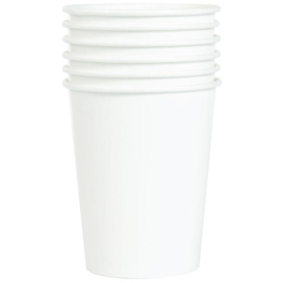 Стакан Веселая Затея Белый 250 мл 6 шт