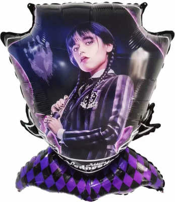 Шар фольга Фигура Мрачная стори Уэнсдей (FL)