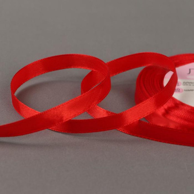 Лента атласная 10мм*23м красный 1 шт   Лента атласная 10мм*23м красный 1 шт