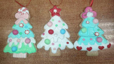 Подвеска на елку Елочка микс 12 см 1 шт