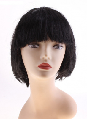 Парик Каре Шик черный    Парик Каре Шик черный