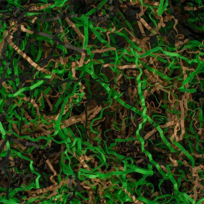 Наполнитель декор бумажный Камуфляж 100 гр 1 шт