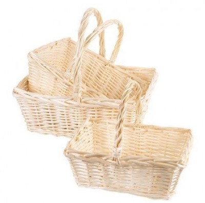 Корзина плетеная Ива натур. прямоуг 28*25*13см 1 шт