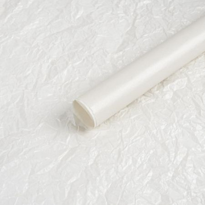 Бумага тишью влагостойкая Перламутр белый 50*68см 1 шт