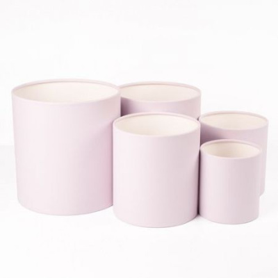 Коробка круг Лилия 10*10 см 1 шт