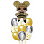 Букет Куклы Лол Queen Bee 10 шт