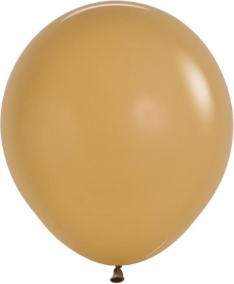 Шар S 18" Пастель кофе Латте 25 шт