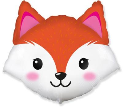 Шар Фигура Мини Голова Лиса милая (FM)