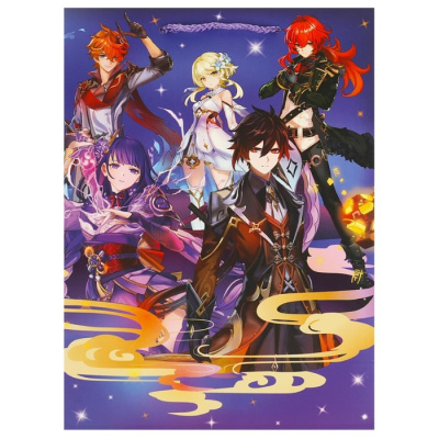 Пакет крафт Герои 22*31*10 см 1 шт