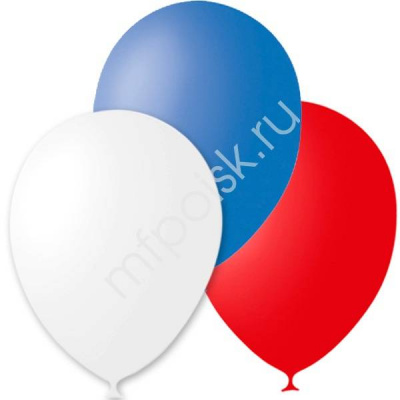 Шар М 12" Пастель Триколор 30 шт Шар М 12" Пастель Триколор 30 шт
