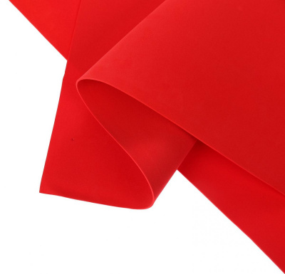 Фоамиран красный 2мм 60*70 см 1 шт  