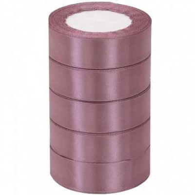 Лента атласная 25мм*23м пудра 1  шт
