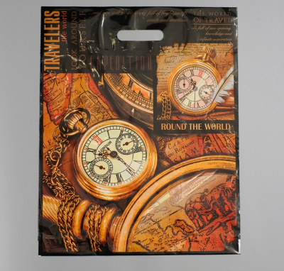 Пакет п/э Вокруг света 38*47 см 1 шт