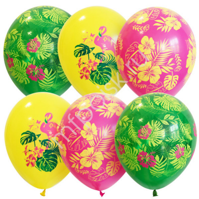 Шар М 12" Гавайская вечеринка 25 шт
