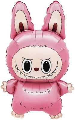 Шар Фигура Мини Плюшевый Эльф розовый 1 шт