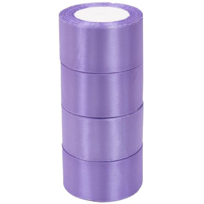 Лента атласная 50мм*23м сирень 1 шт