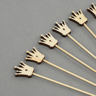 Шпажки для канапе Корона 11 см 12 шт Шпажки для канапе Корона 11 см 12 шт