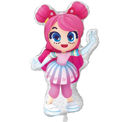 Шар фольга Фигура Геройчики Пинки (Веселуха) Шар фольга Фигура Геройчики Пинки (Веселуха)