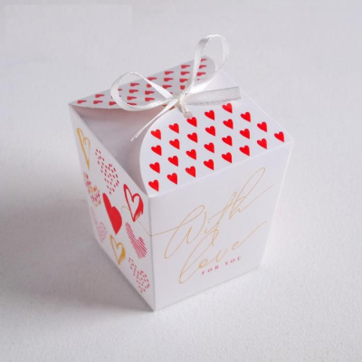 Бонбоньерка With love 7,5*8*7,5 см 1 шт