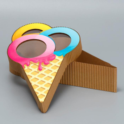 Коробка Мороженка 14*24*5 см 1 шт