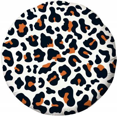 Шар Круг фольга 18" Пятнистый окрас Леопард (Ag)