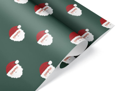 Бумага глянцевая Дед Мороз 70*100 см 1 шт Бумага глянцевая Дед Мороз 70*100 см 1 шт