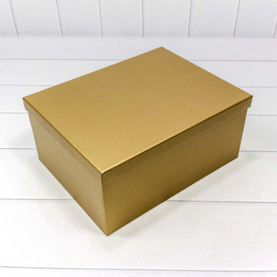 Коробка прямоуг Золото №3 20,7*14,3*8,5 см 1 шт