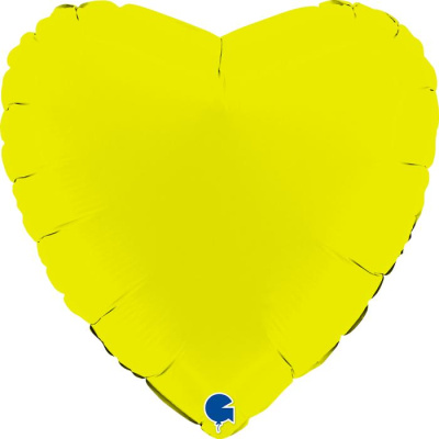 Шар фольга без рисунка Сердце 18" Лайм сатин (Gr) Шар фольга без рисунка Сердце 18" Лайм сатин (Gr)
