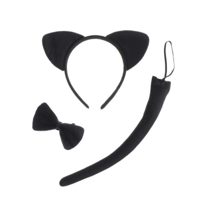 Набор Кошечка (ободок, бабочка, хвост) 1 шт