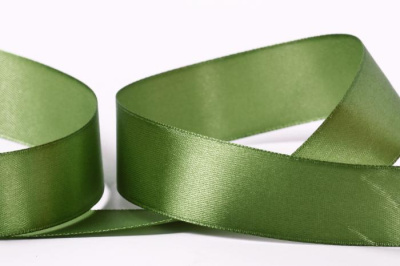 Лента атласная 25мм*23м травяной 1 шт