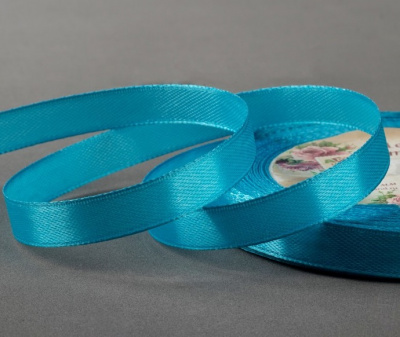 Лента атласная 10мм*23м голубой 1 шт Лента атласная 10мм*23м голубой 1 шт