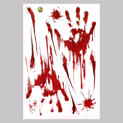 Наклейка Хоррор 45*30 см 1 шт Наклейка Хоррор 45*30 см 1 шт