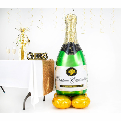 Фигура Шампанское надутая воздухом 1 шт 